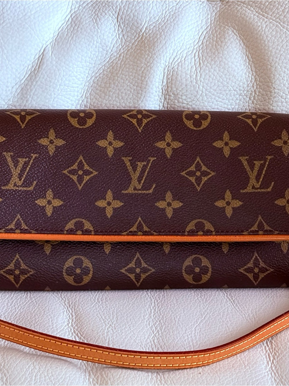 Louis Vuitton Twin Monogram Canvas Shoulder Bag Wallet